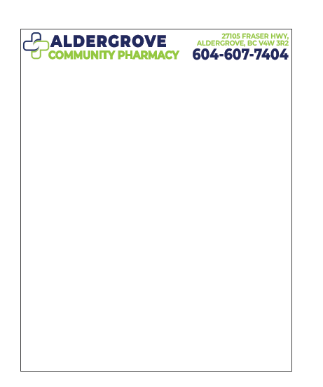 Thermal Receipt Customization (3.375x4.25")