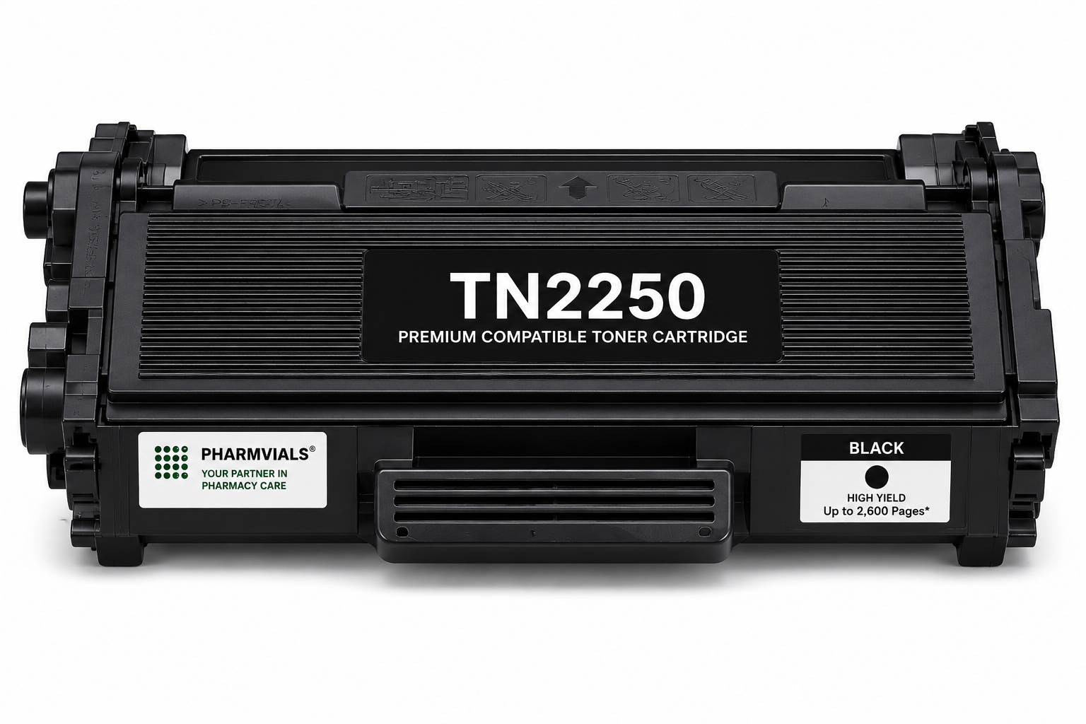 TN2250 High Yield Compatible Black Toner Cartridge – Up to 2,600 Pages